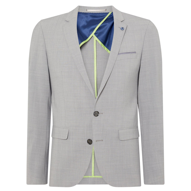 Light Grey Torneo Travel Suit Jacket - Remus Uomo