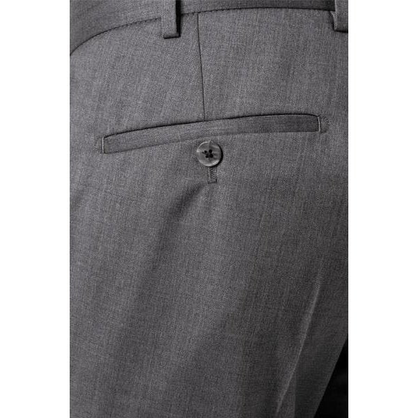 Light Grey Wool Trouser - Hiltl
