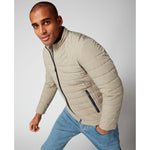 Lightweight Down Jacket Stone - Remus Uomo