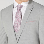 Luca Slim Light Grey Suit - Remus Uomo