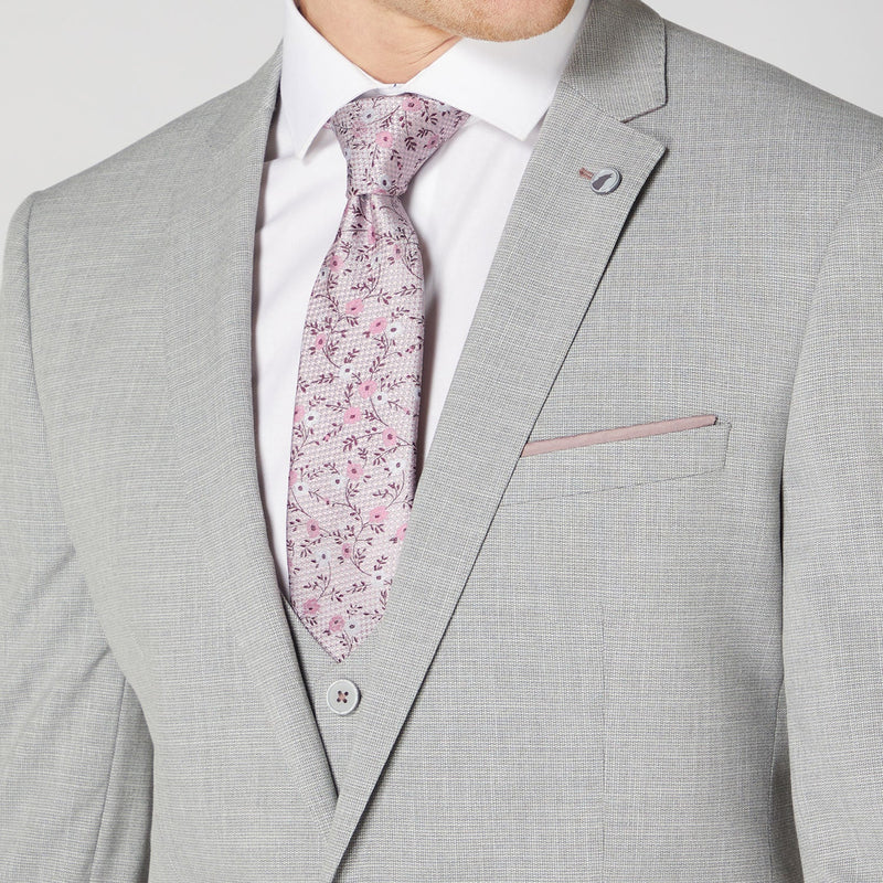 Luca Slim Light Grey Suit - Remus Uomo