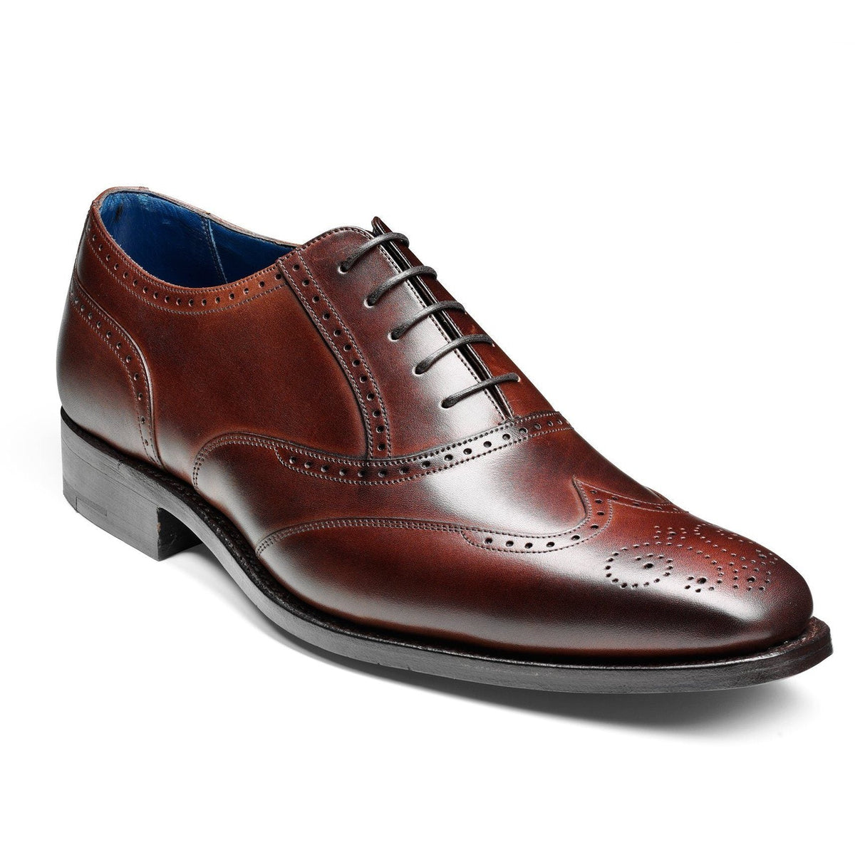 Mens Barker Shoes, Johnny, Brown - Barker