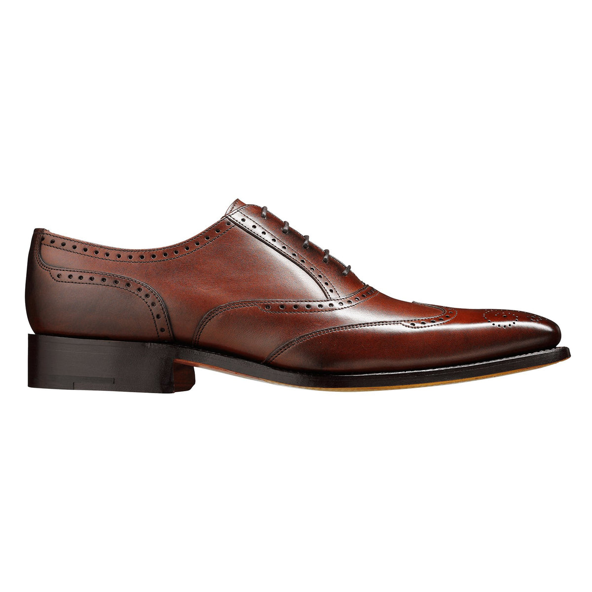 Mens Barker Shoes, Johnny, Brown - Barker