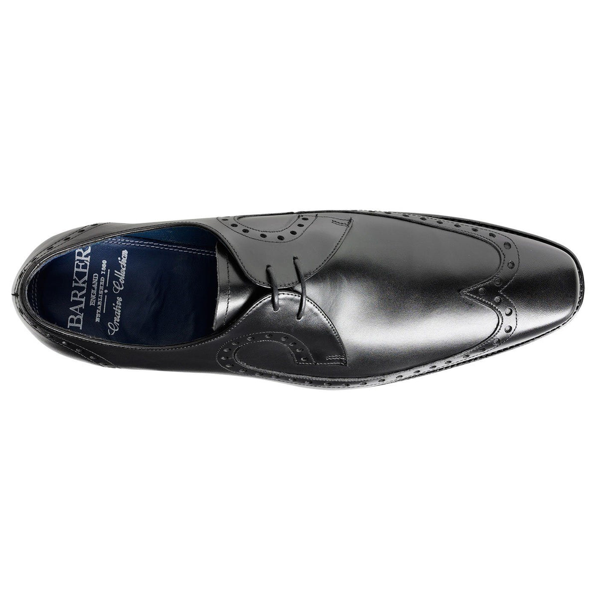 Mens Barker Shoes, Woody, Black - Barker