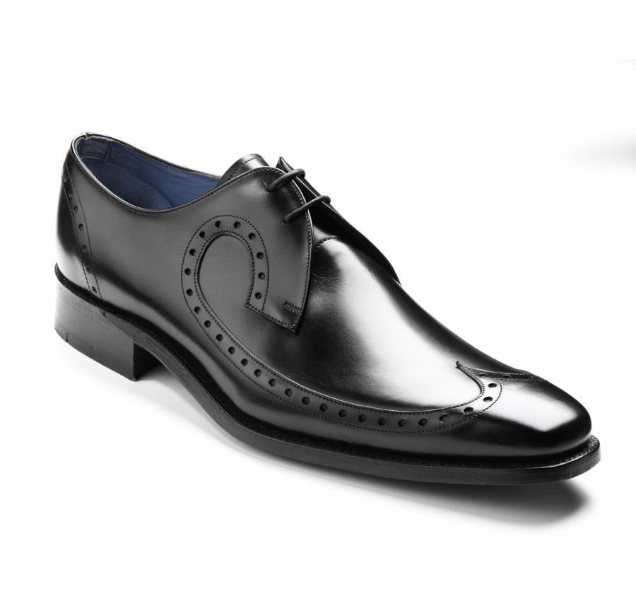 Mens Barker Shoes, Woody, Black - Barker