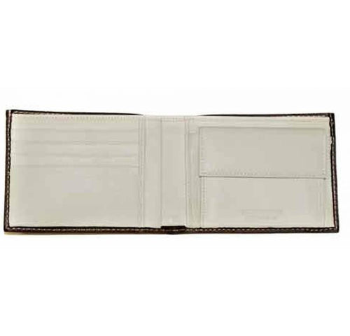 Mens Silvano Biagini Leather Wallet, Brown - Silvano Biagini