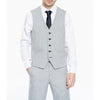 Micro Dogtooth Grey Suit - Leonard Silver