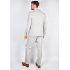 Micro Dogtooth Grey Suit - Leonard Silver