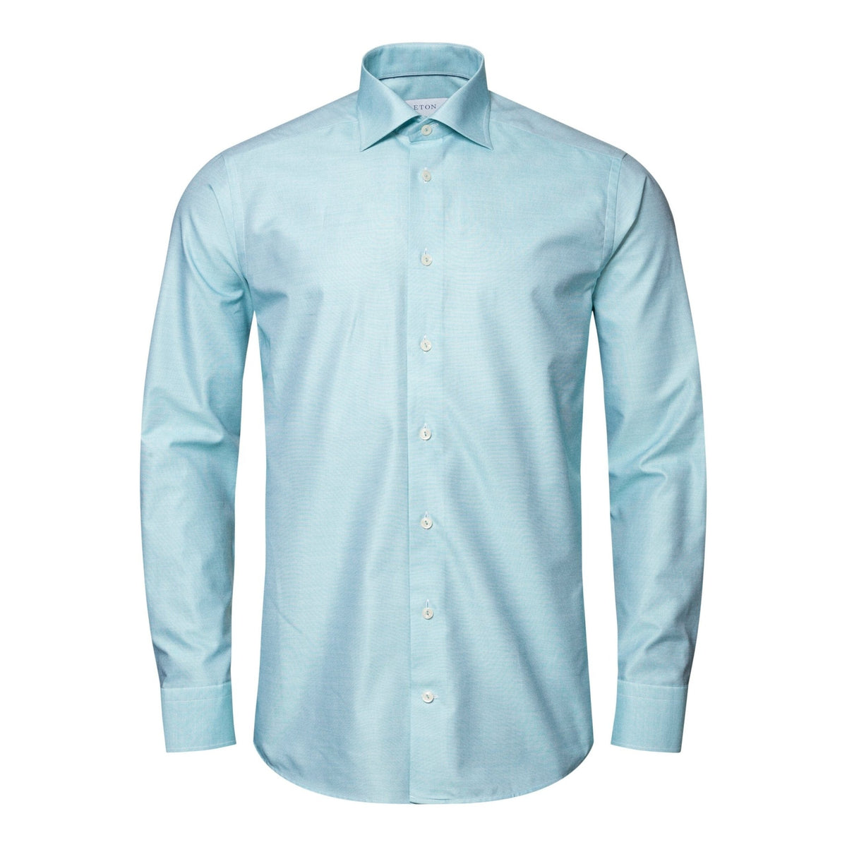 Mint Green Signature Twill Shirt - Eton Shirts