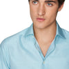 Mint Green Signature Twill Shirt - Eton Shirts