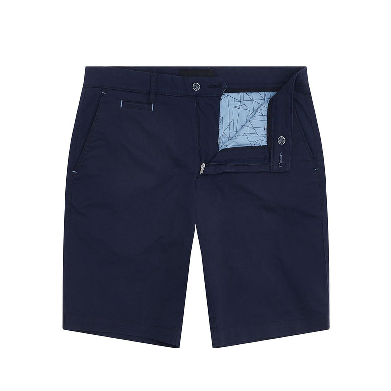 Navy Blue Elio Shorts - Remus Uomo