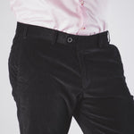 Navy Corduroy Trousers - Hiltl