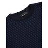 Navy Crew Neck Sweater - Remus Uomo