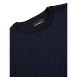 Navy Crew Neck Sweater - Remus Uomo