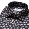 Navy Floral Shirt - Eton Shirts