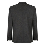 Navy Multi Fleck Suit Tweed Jacket - Torre