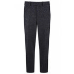 Navy Multi Fleck Tweed Trousers - Torre