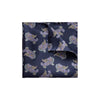 Navy Silk Pocket Square - Eton Shirts