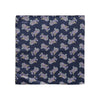 Navy Silk Pocket Square - Eton Shirts