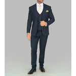 Navy Soft Handle Jacket - Leonard Silver