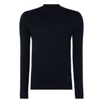 Navy Turtle Neck Sweater - Remus Uomo