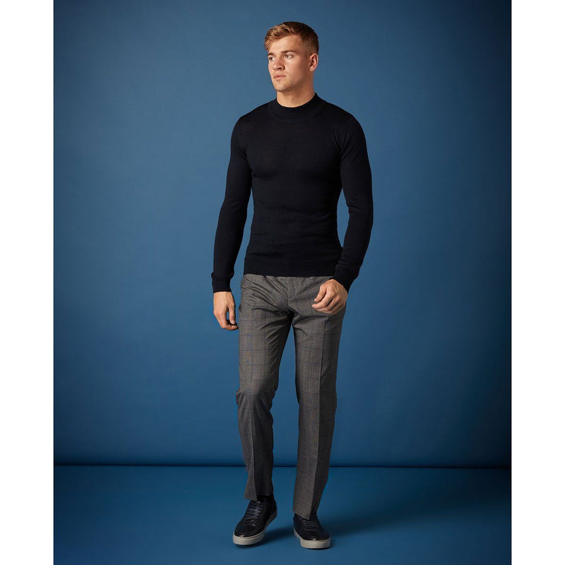 Navy Turtle Neck Sweater - Remus Uomo