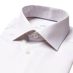 Off White/Brown Oxford Shirt - Eton Shirts