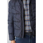 Padded Technical Jacket Navy - Florentino