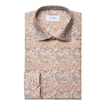 Paisley Cotton Tencel Shirt - Eton Shirts