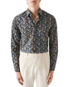Paisley Print Flannel Shirt - Eton Shirts
