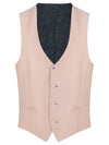 Pale Pink Lanito 3 Piece Suit - Remus Uomo