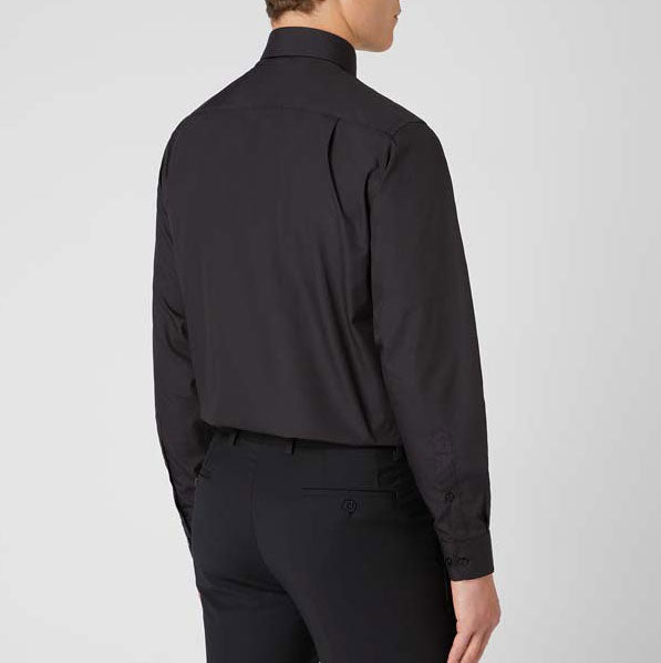 Parker Black Tapered Fit Shirt - Remus Uomo