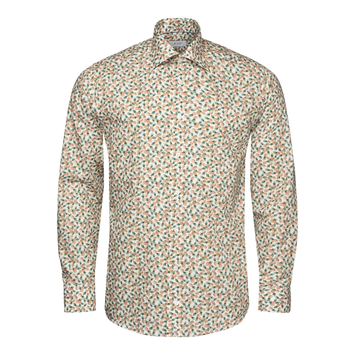Pineapple Print Shirt - Eton Shirts