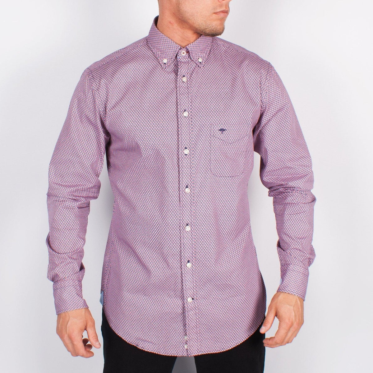 Pink Geometric Pattern Design - Fynch-Hatton