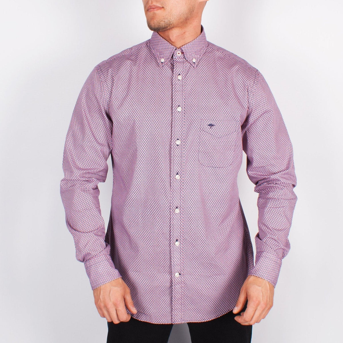 Pink Geometric Pattern Design - Fynch-Hatton