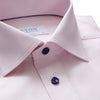 Pink Shirt Navy Buttons - Eton Shirts