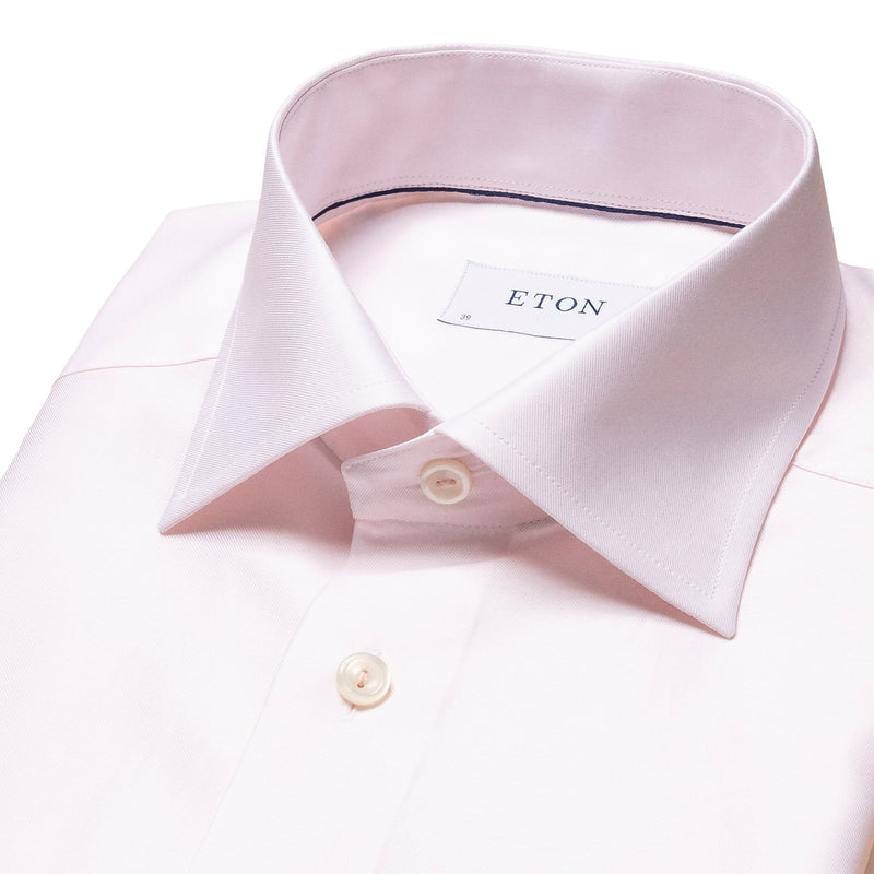 Pink Signature Twill Shirt - Eton Shirts