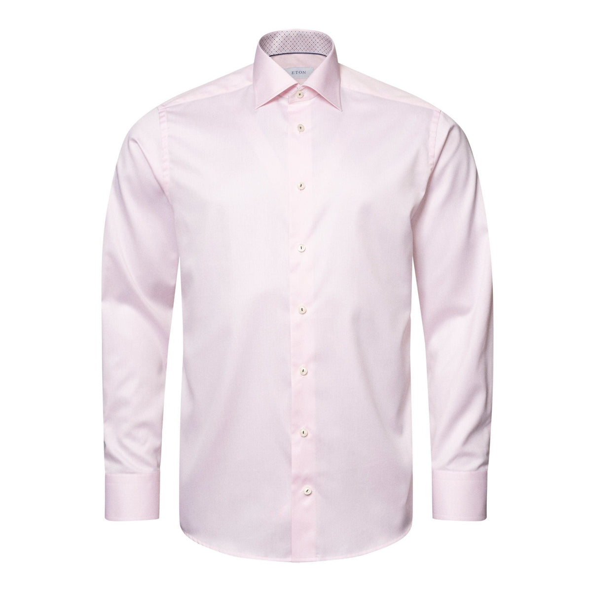 Pink Signature Twill Shirt With Insert - Eton Shirts