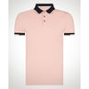 Pink Tipped Polo Shirt - Remus Uomo