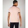 Pink Tipped Polo Shirt - Remus Uomo