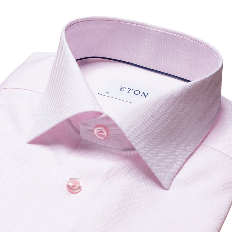 Pink Twill Shirt - Eton Shirts