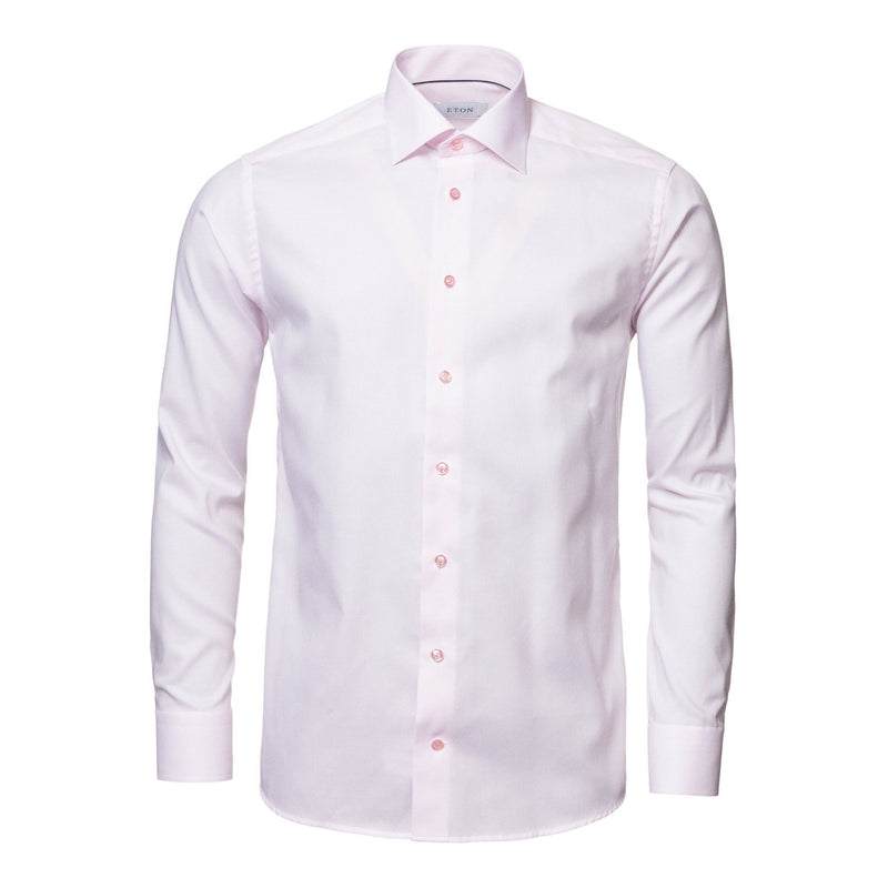 Pink Twill Shirt - Eton Shirts