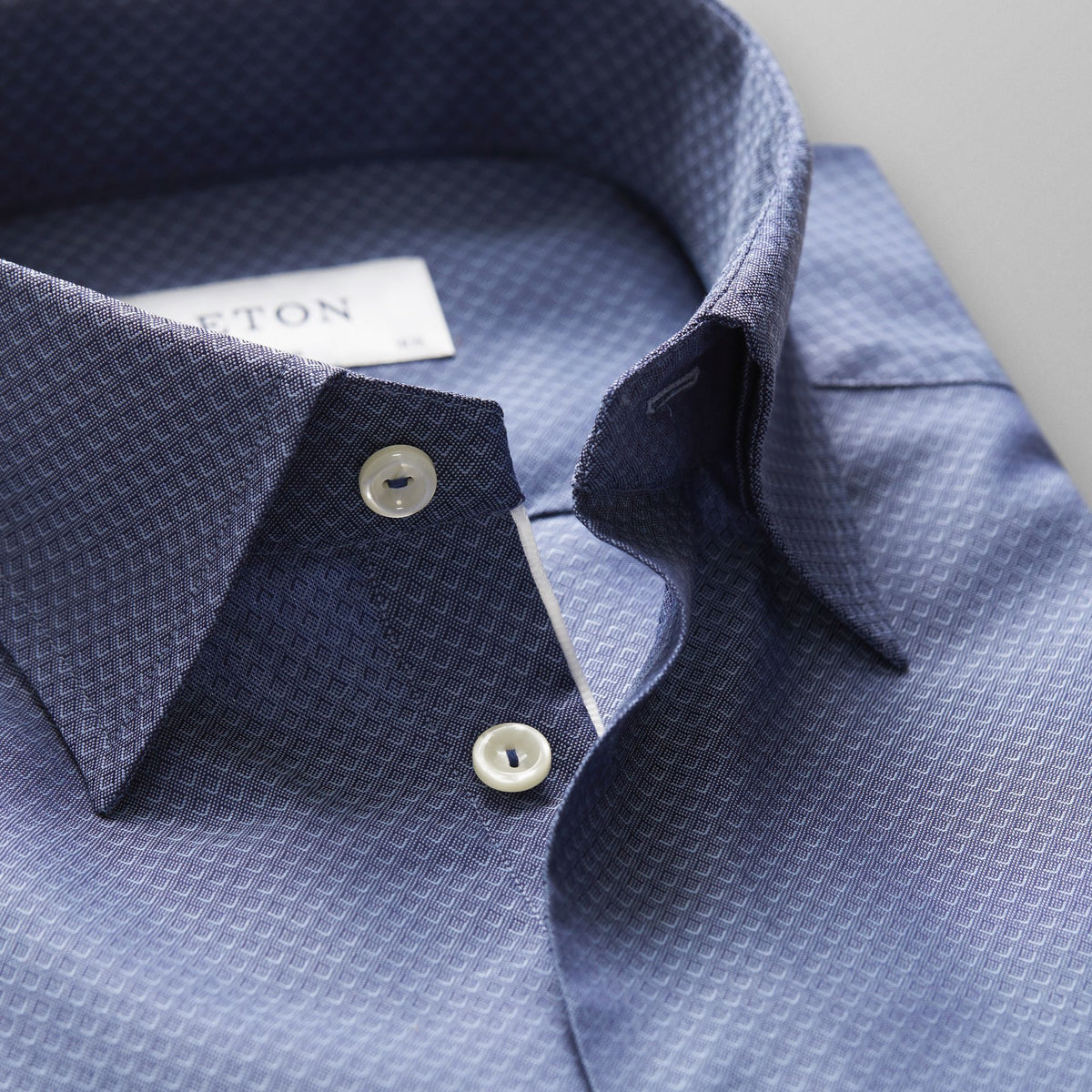 Pinpoint Button-Under Shirt - Eton Shirts