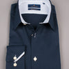 Pointy Collar Navy - John Victor