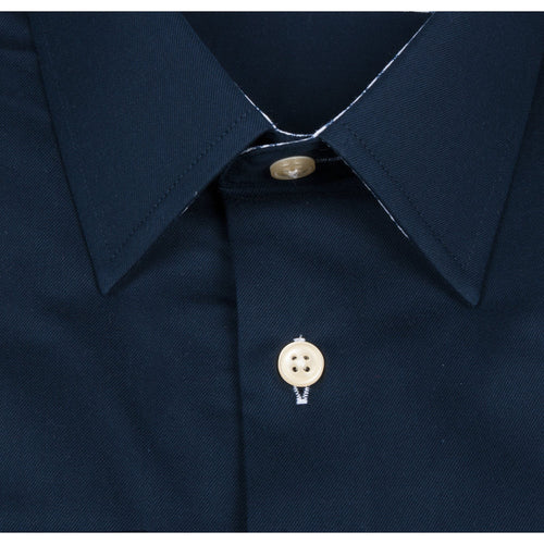 Pointy Collar Navy - John Victor