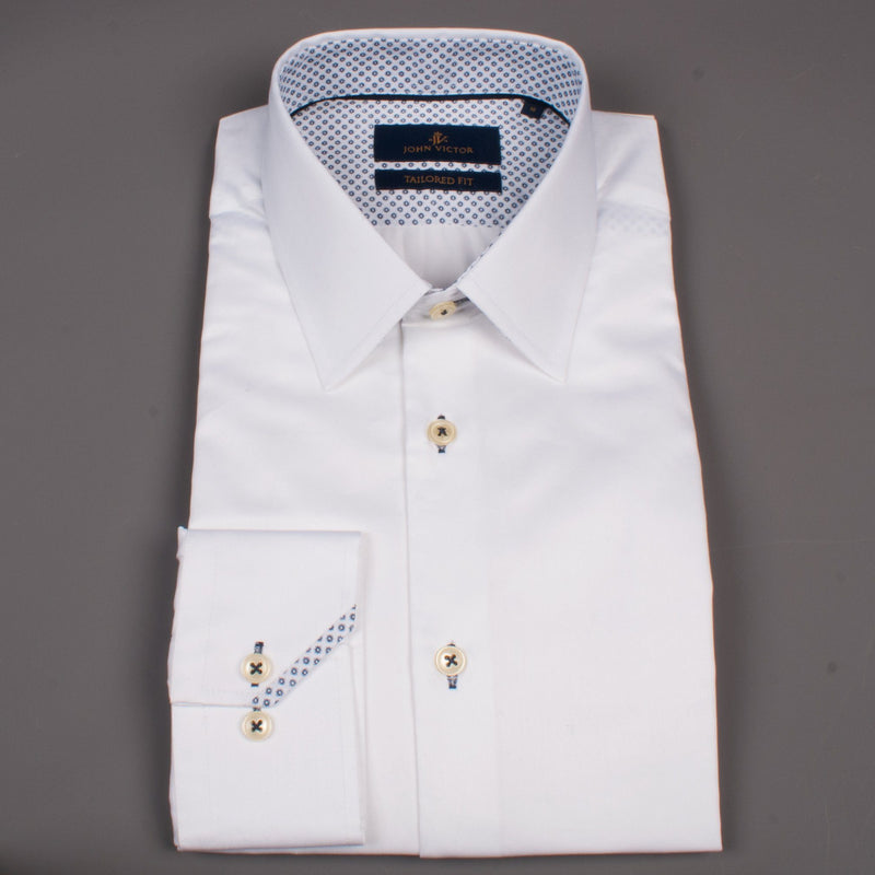 Pointy Collar White - John Victor