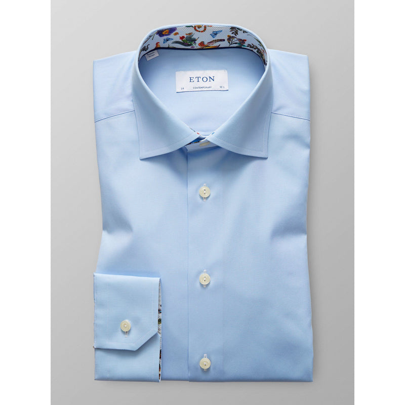 Poplin Business Shirt Sky - Eton Shirts