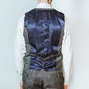 Prince of Wales Grey Check Waistcoat - Leonard Silver