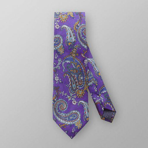 Purple Tie-Paisley Pattern - Eton Shirts