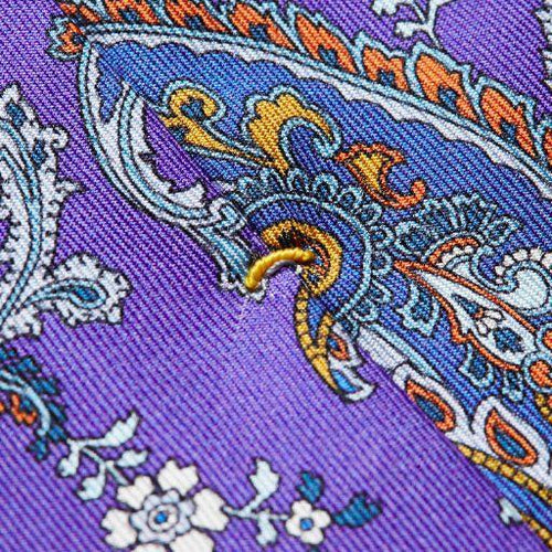 Purple Tie-Paisley Pattern - Eton Shirts